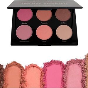 RealHer Brilliant Pro Blush Palette - multi colors NIB